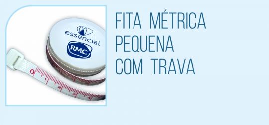 Fita Métrica Pequena com Trava